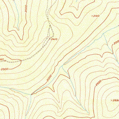 United States Geological Survey Livengood B-1, AK (1954, 63360-Scale) digital map