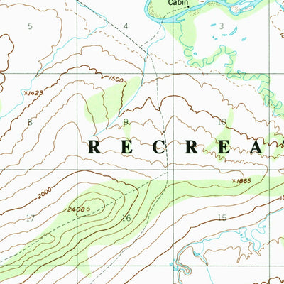 United States Geological Survey Livengood B-2, AK (1951, 63360-Scale) digital map