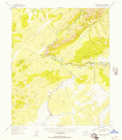 United States Geological Survey Livengood B-2, AK (1954, 63360-Scale) digital map