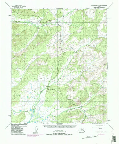 United States Geological Survey Livengood B-3, AK (1954, 63360-Scale) digital map