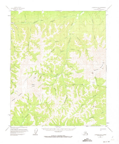 United States Geological Survey Livengood B-6, AK (1956, 63360-Scale) digital map