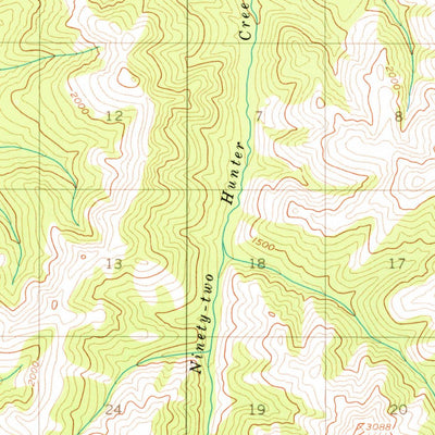 United States Geological Survey Livengood B-6, AK (1956, 63360-Scale) digital map