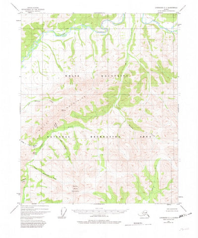 United States Geological Survey Livengood C-1, AK (1951, 63360-Scale) digital map