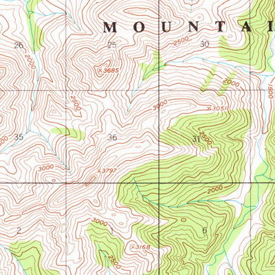 United States Geological Survey Livengood C-1, AK (1951, 63360-Scale) digital map