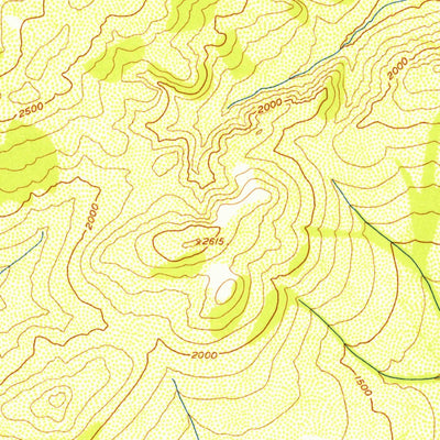 United States Geological Survey Livengood C-2, AK (1954, 63360-Scale) digital map