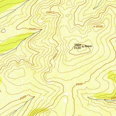 United States Geological Survey Livengood C-2, AK (1954, 63360-Scale) digital map