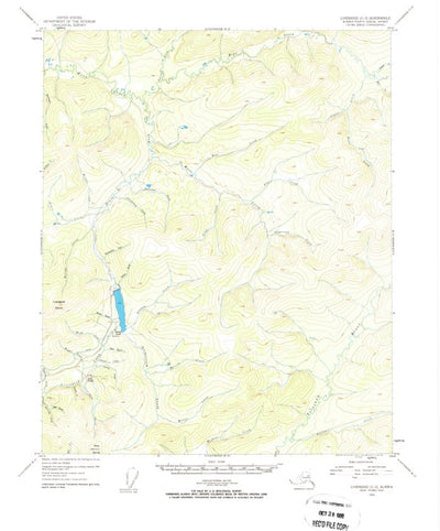 United States Geological Survey Livengood C-3, AK (1954, 63360-Scale) digital map