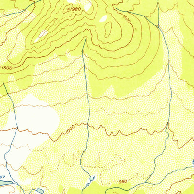 United States Geological Survey Livengood C-4, AK (1954, 63360-Scale) digital map