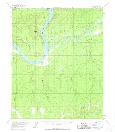 United States Geological Survey Livengood C-6, AK (1956, 63360-Scale) digital map