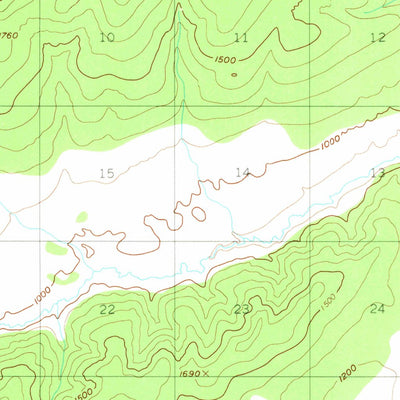 United States Geological Survey Livengood D-4, AK (1953, 63360-Scale) digital map