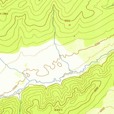 United States Geological Survey Livengood D-4, AK (1954, 63360-Scale) digital map