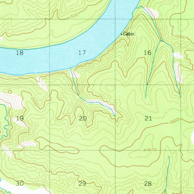 United States Geological Survey Livengood D-5, AK (1952, 63360-Scale) digital map