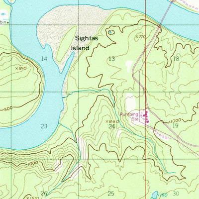 United States Geological Survey Livengood D-6, AK (1956, 63360-Scale) digital map