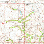 United States Geological Survey Livermant Lake, SD (1978, 24000-Scale) digital map