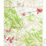 United States Geological Survey Livermore, CA (1961, 62500-Scale) digital map