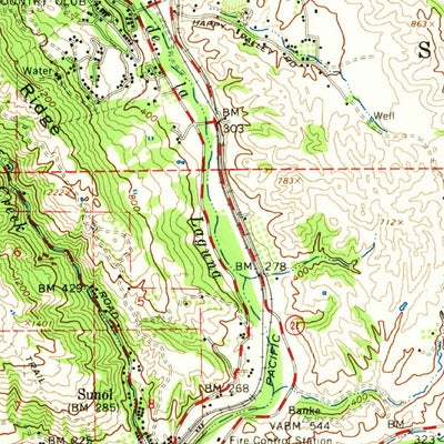 United States Geological Survey Livermore, CA (1961, 62500-Scale) digital map