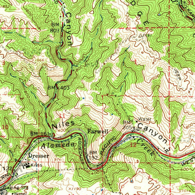 United States Geological Survey Livermore, CA (1961, 62500-Scale) digital map