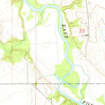 United States Geological Survey Livermore, IA (1972, 24000-Scale) digital map