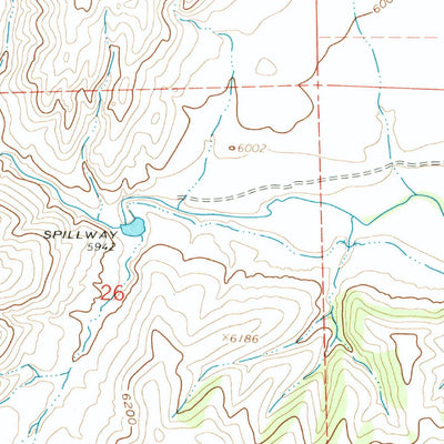 United States Geological Survey Livermore Mountain, CO (1960, 24000-Scale) digital map