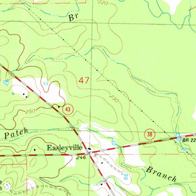 United States Geological Survey Liverpool, LA-MS (1981, 24000-Scale) digital map