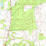 United States Geological Survey Liverpool, LA-MS (1981, 24000-Scale) digital map
