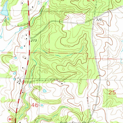 United States Geological Survey Liverpool, LA-MS (1981, 24000-Scale) digital map
