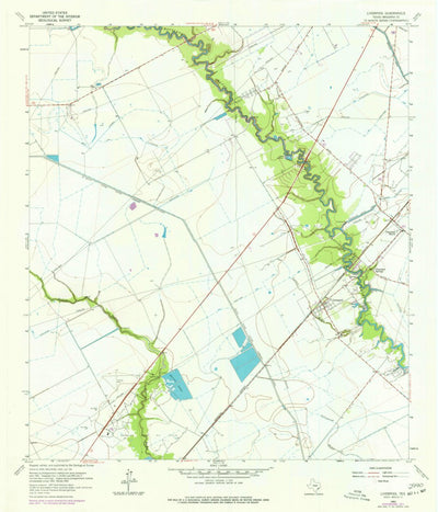 United States Geological Survey Liverpool, TX (1963, 24000-Scale) digital map