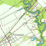 United States Geological Survey Liverpool, TX (1963, 24000-Scale) digital map