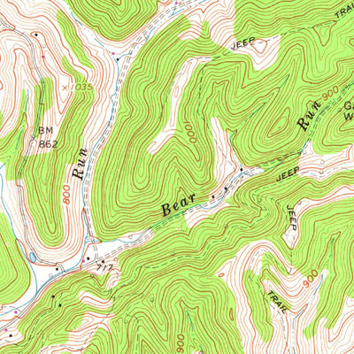 United States Geological Survey Liverpool, WV (1960, 24000-Scale) digital map