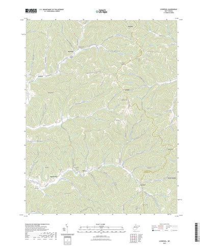 United States Geological Survey Liverpool, WV (2023, 24000-Scale) digital map