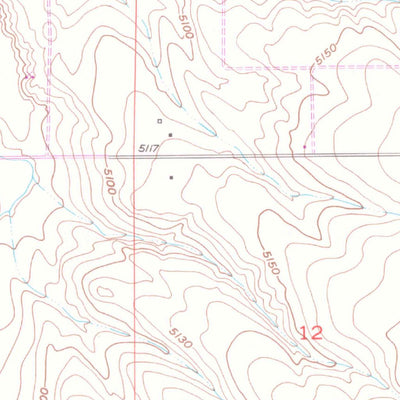 United States Geological Survey Living Springs, CO (1951, 24000-Scale) digital map