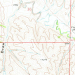 United States Geological Survey Livingston Draw, WY (1972, 24000-Scale) digital map