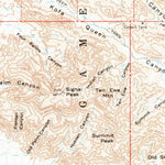 United States Geological Survey Livingston Hills, AZ (1962, 62500-Scale) digital map