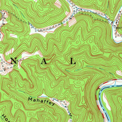 United States Geological Survey Livingston, KY (1969, 24000-Scale) digital map