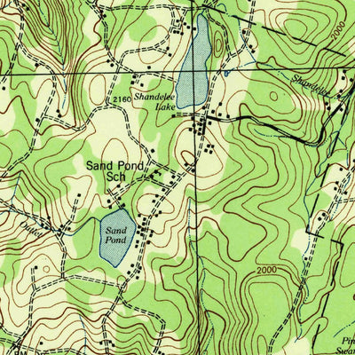 United States Geological Survey Livingston Manor, NY (1944, 62500-Scale) digital map