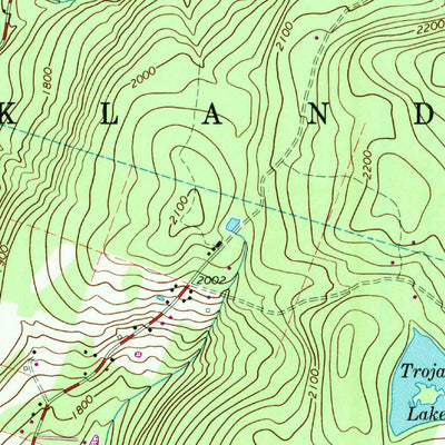 United States Geological Survey Livingston Manor, NY (1965, 24000-Scale) digital map