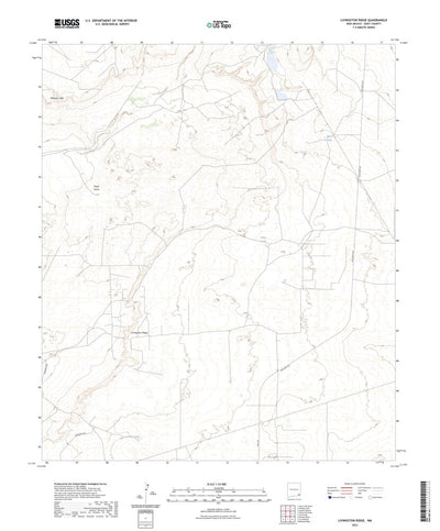 United States Geological Survey Livingston Ridge, NM (2023, 24000-Scale) digital map