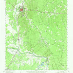 United States Geological Survey Livingston, TX (1958, 62500-Scale) digital map