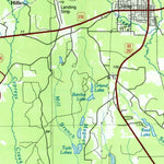 United States Geological Survey Livingston, TX (1985, 100000-Scale) digital map
