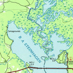 United States Geological Survey Livingston, TX (1985, 100000-Scale) digital map