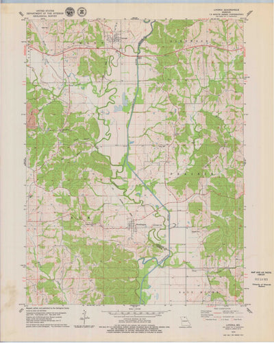 United States Geological Survey Livonia, MO (1979, 24000-Scale) digital map