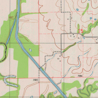 United States Geological Survey Livonia, MO (1979, 24000-Scale) digital map