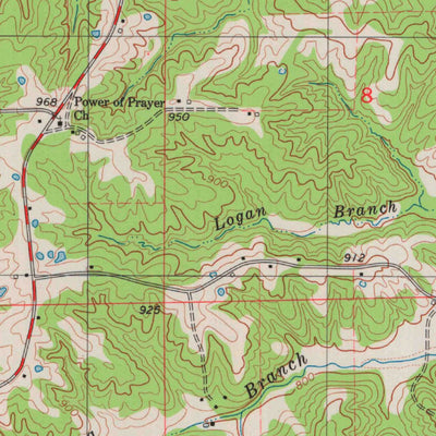 United States Geological Survey Livonia, MO (1979, 24000-Scale) digital map