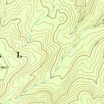 United States Geological Survey Liz Butte, ID (1966, 24000-Scale) digital map