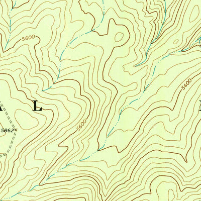 United States Geological Survey Liz Butte, ID (1966, 24000-Scale) digital map