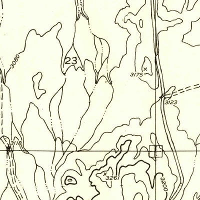 United States Geological Survey Lizard Point, AZ-UT (1954, 24000-Scale) digital map