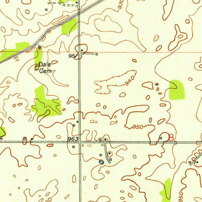 United States Geological Survey Lizton, IN (1953, 24000-Scale) digital map