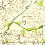 United States Geological Survey Lizton, IN (1953, 24000-Scale) digital map