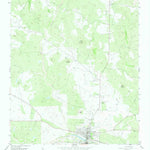 United States Geological Survey Llano North, TX (1955, 24000-Scale) digital map