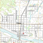 United States Geological Survey Llano North, TX (2012, 24000-Scale) digital map